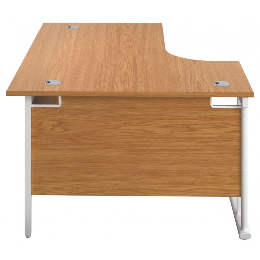 Olton Twin Cantilever Corner Office Desk